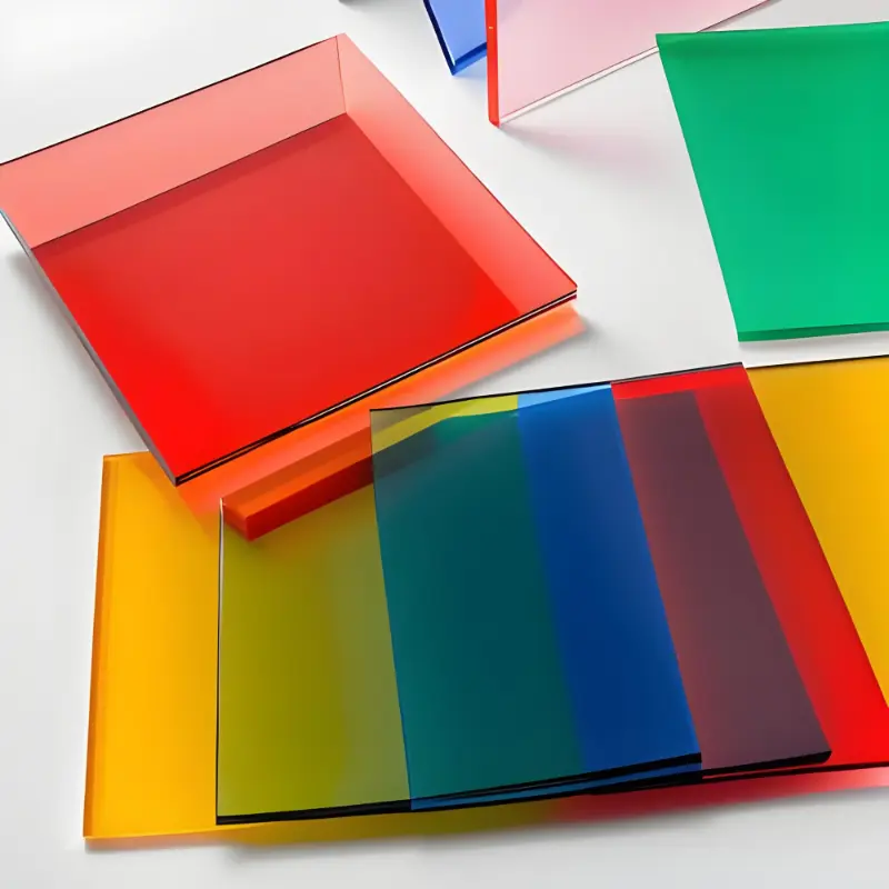 ရောင်စုံ Translucent Acrylic စာရွက်
